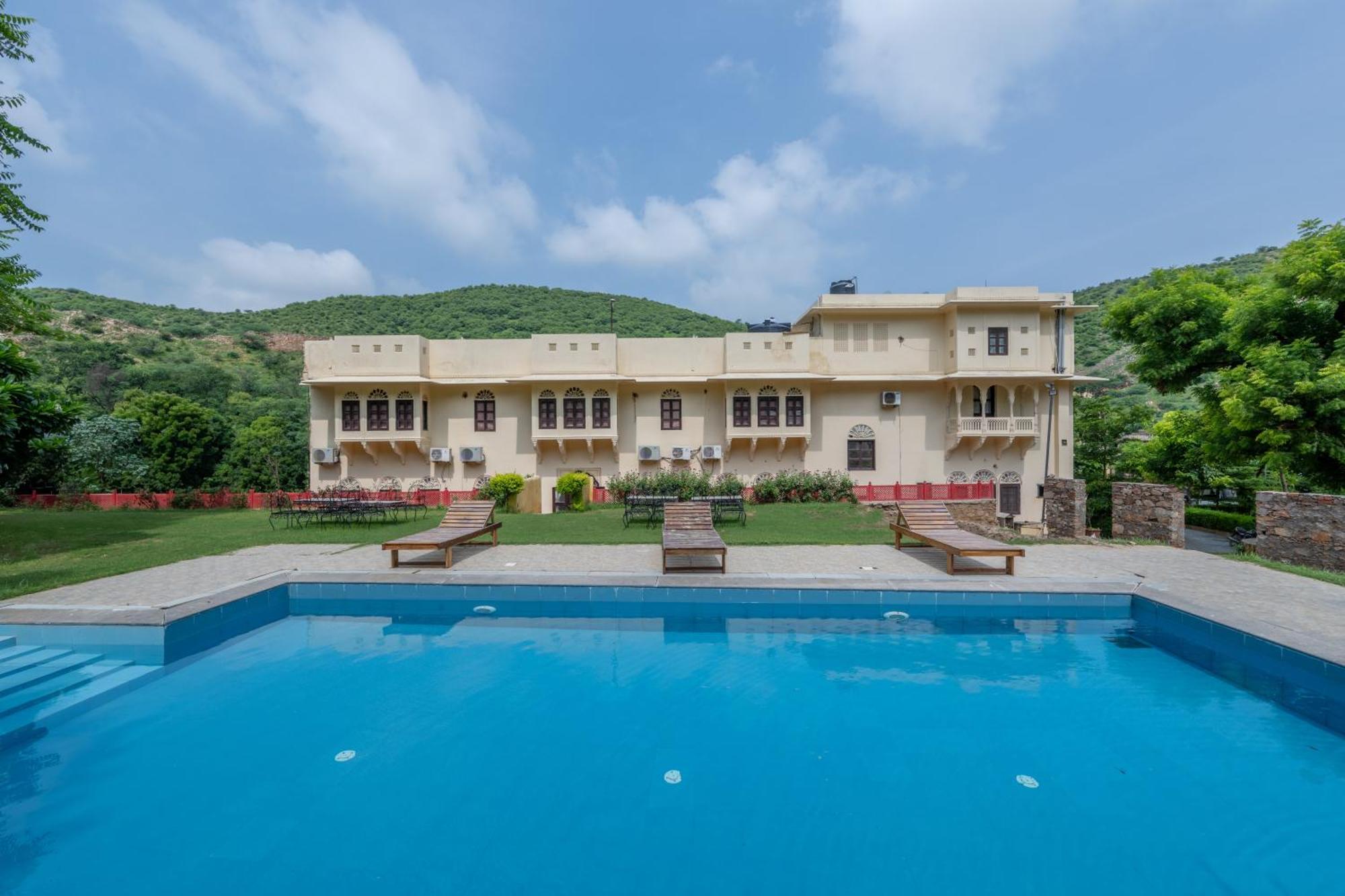 Dhulagarh Heritage Palace Hotel Near Jaipur Bānskhoh Exterior foto